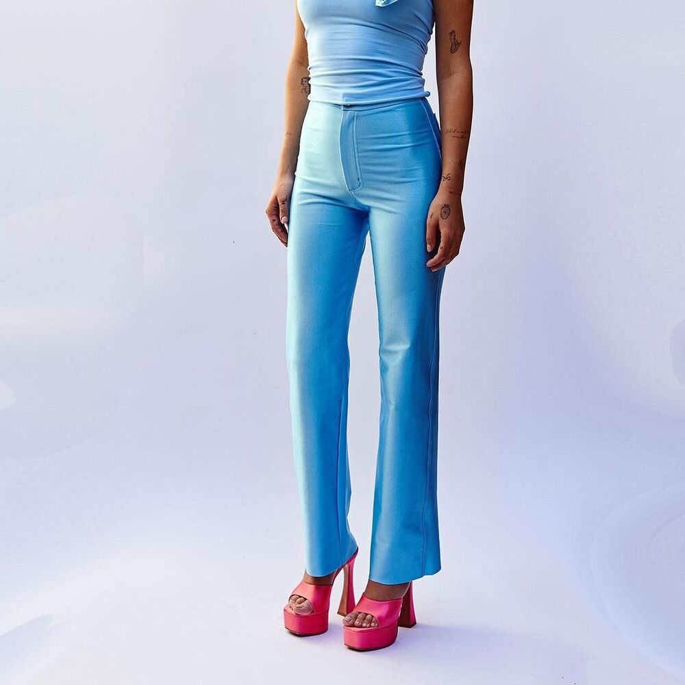 Rezek Studio Hustle Pants in Sky – Sold Out Blue Disco Pants